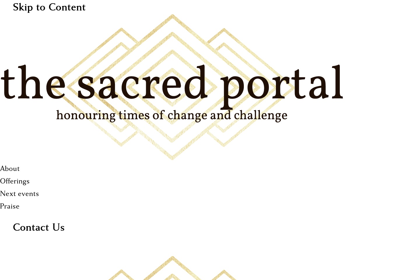 thesacredportal.com screenshot alt-text