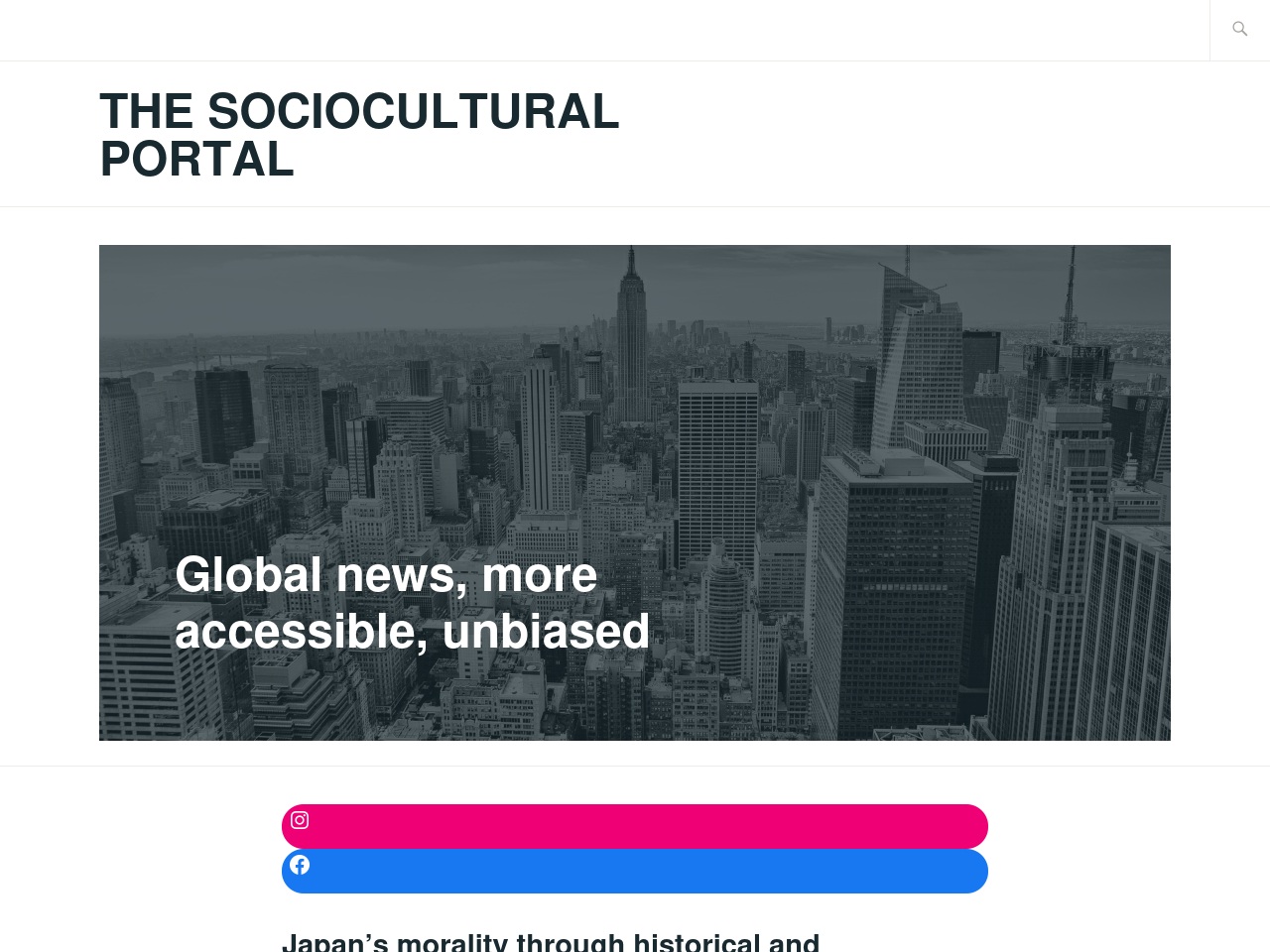 thesocioculturalportal.com screenshot alt-text