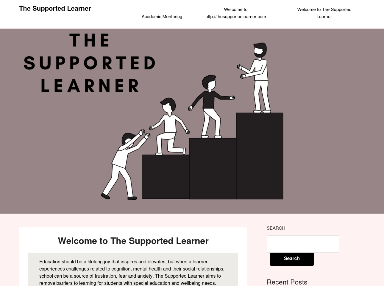 thesupportedlearner.com screenshot alt-text
