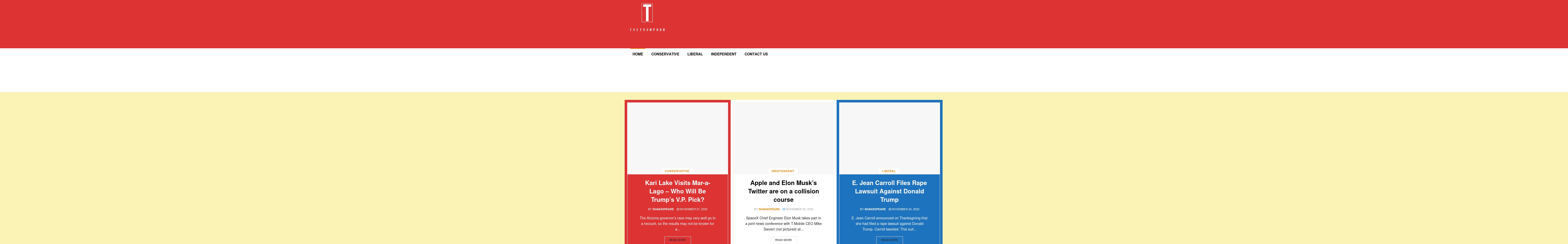thetrumphub.com screenshot alt-text