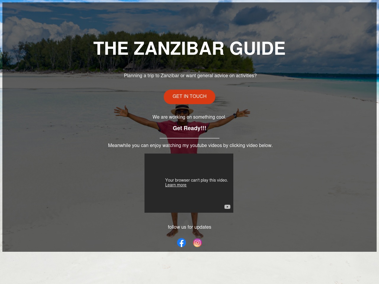 thezanzibarguide.com screenshot alt-text