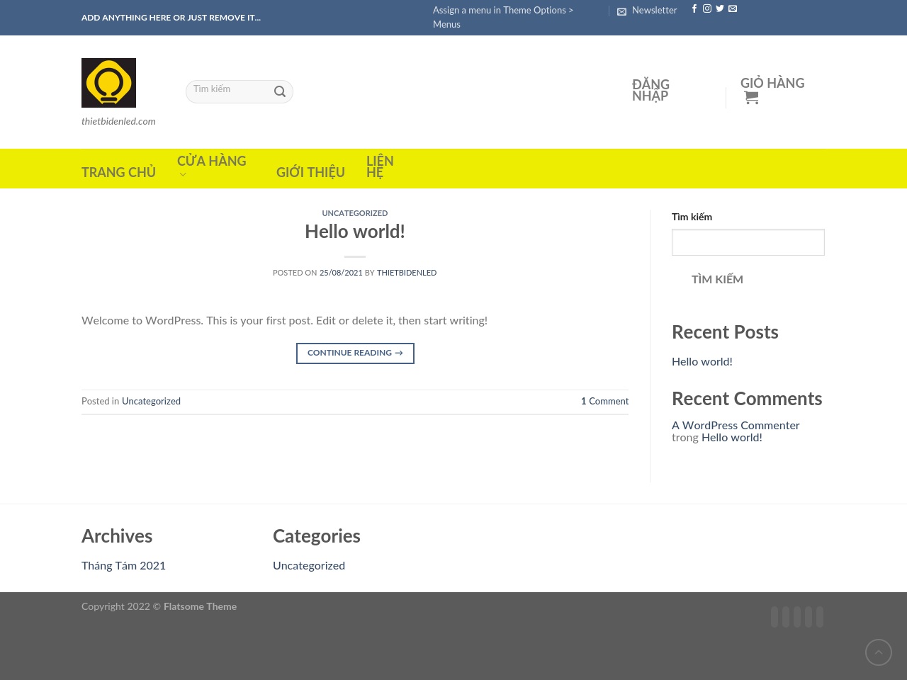 thietbidenled.com screenshot alt-text