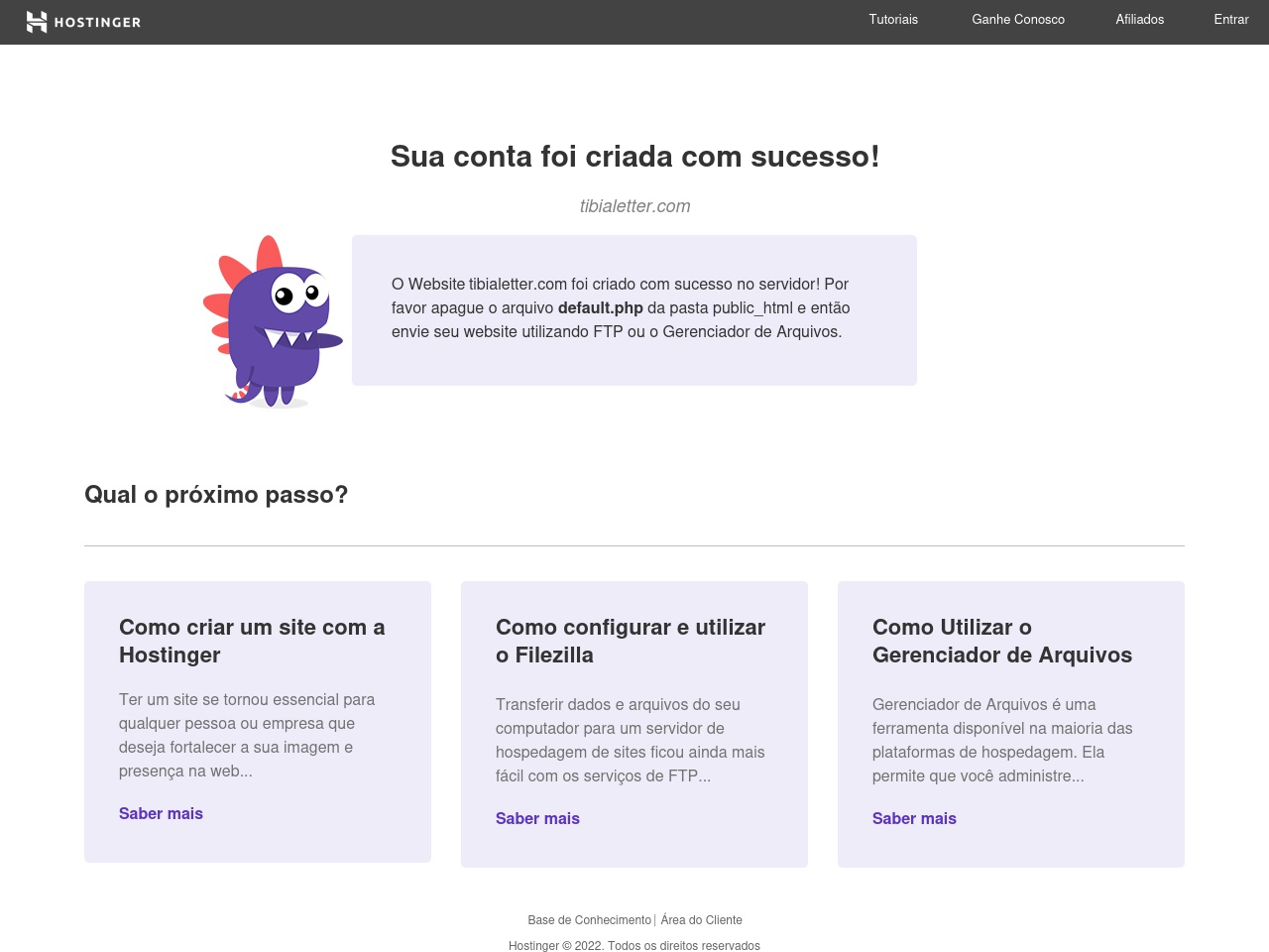 tibialetter.com screenshot alt-text