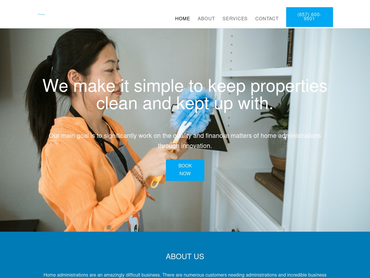 tidyhelpersca.com screenshot alt-text