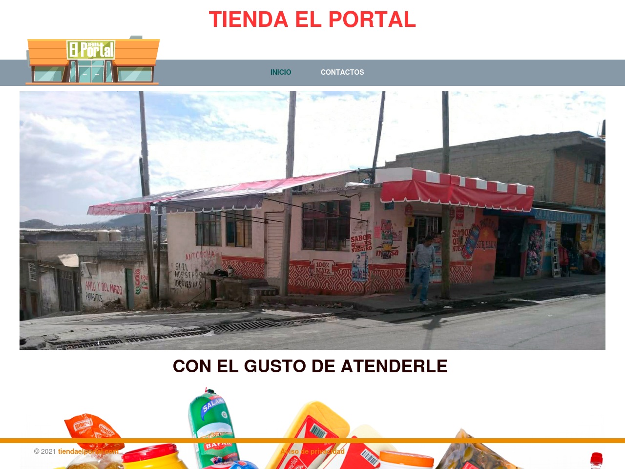 tiendaelportal.com screenshot alt-text