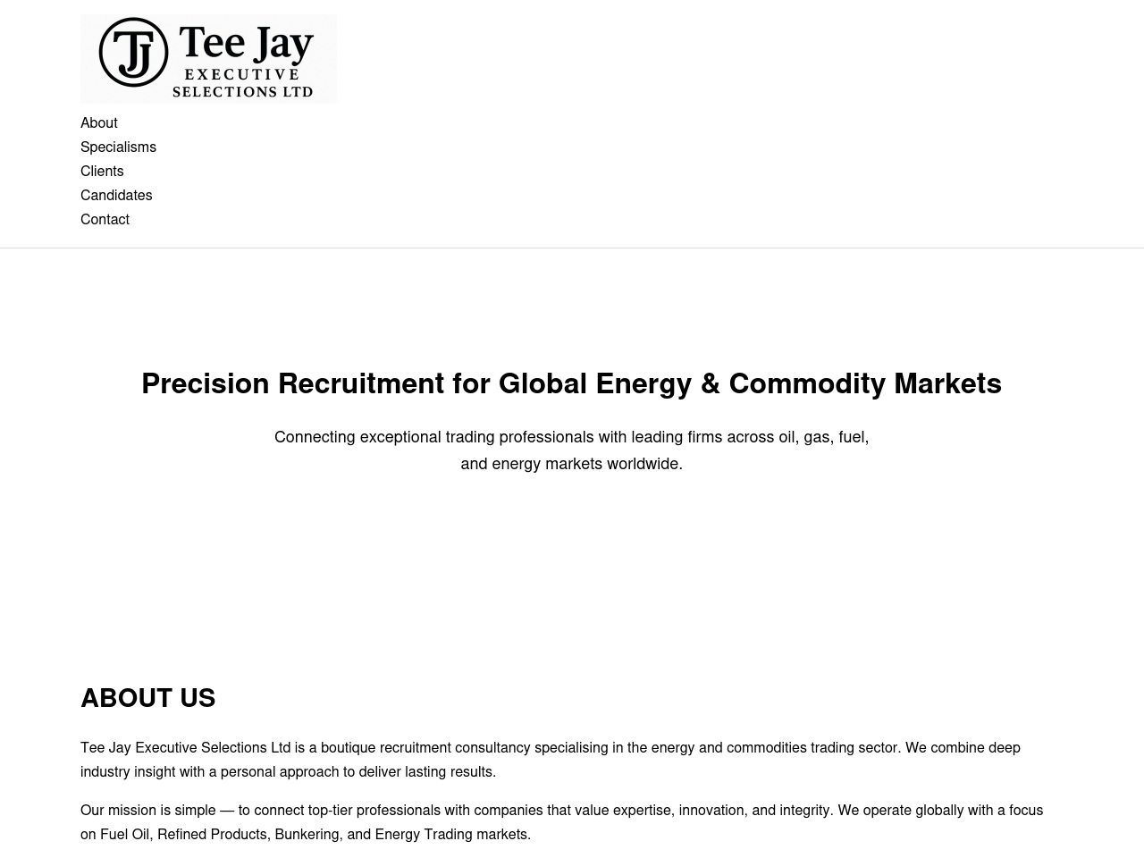 tjselections-uk.online screenshot alt-text