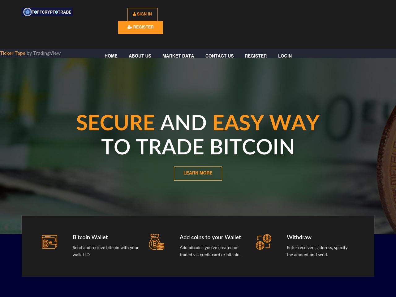 toffcryptotrade.com screenshot alt-text