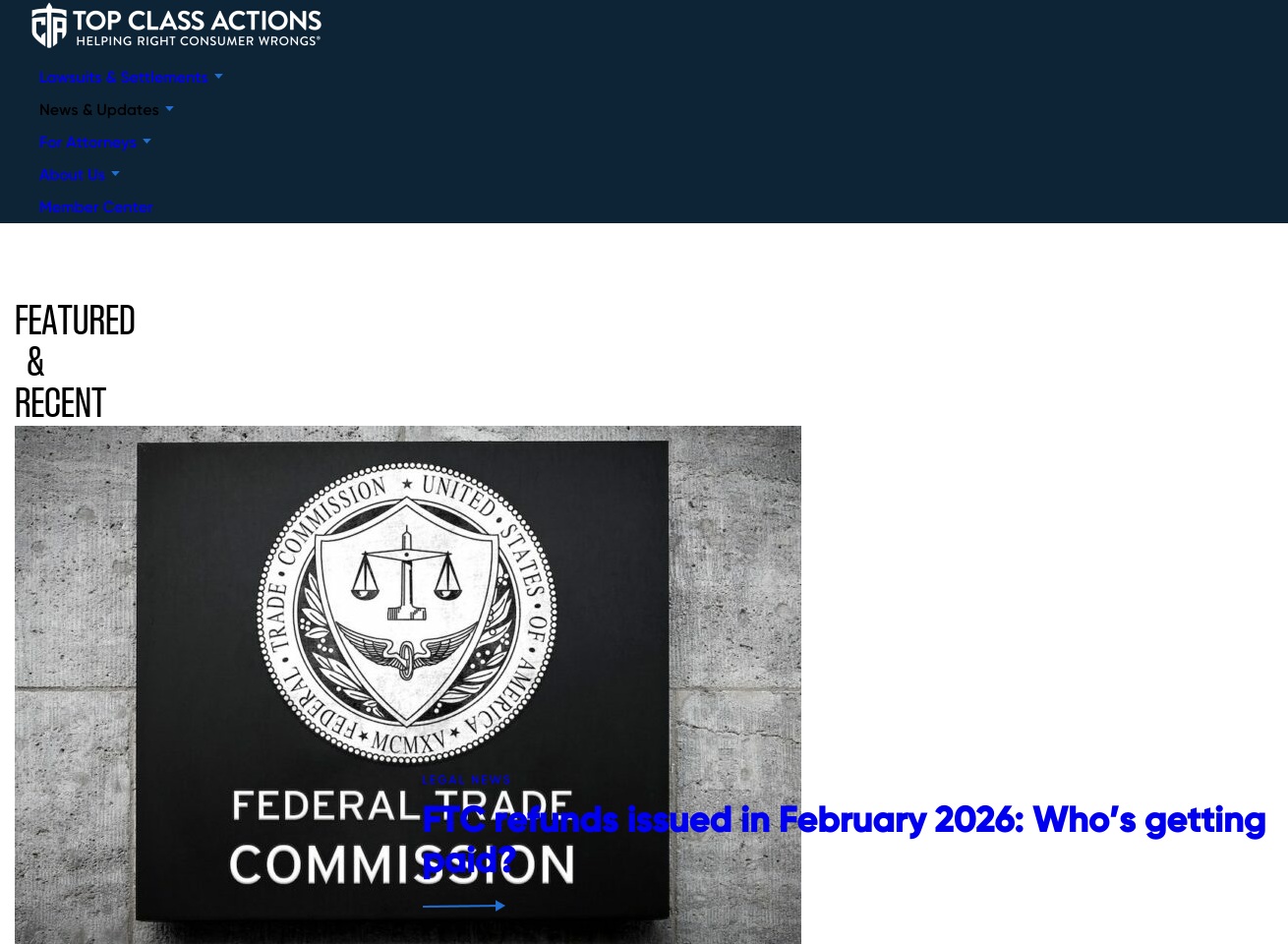 topclassaction.com screenshot alt-text