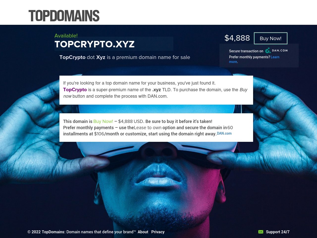 topcrypto.xyz screenshot alt-text