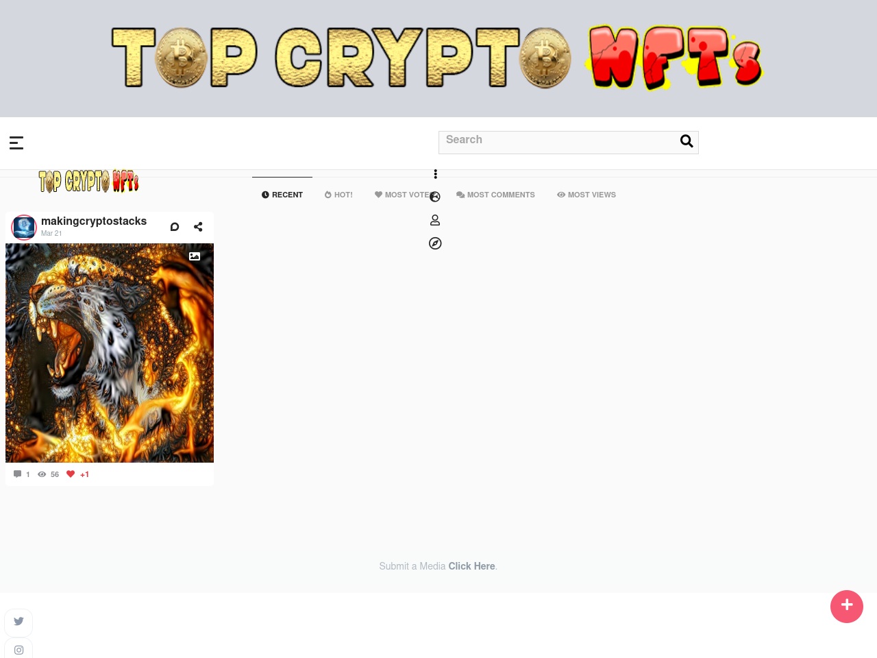 topcryptonfts.com screenshot alt-text
