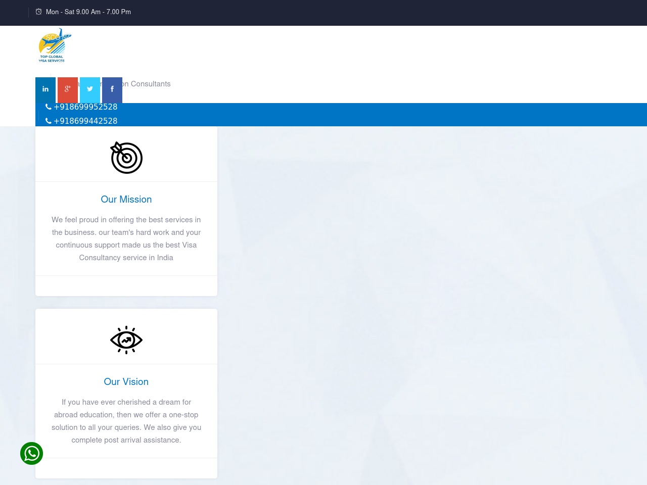 topglobalvisa.com screenshot alt-text