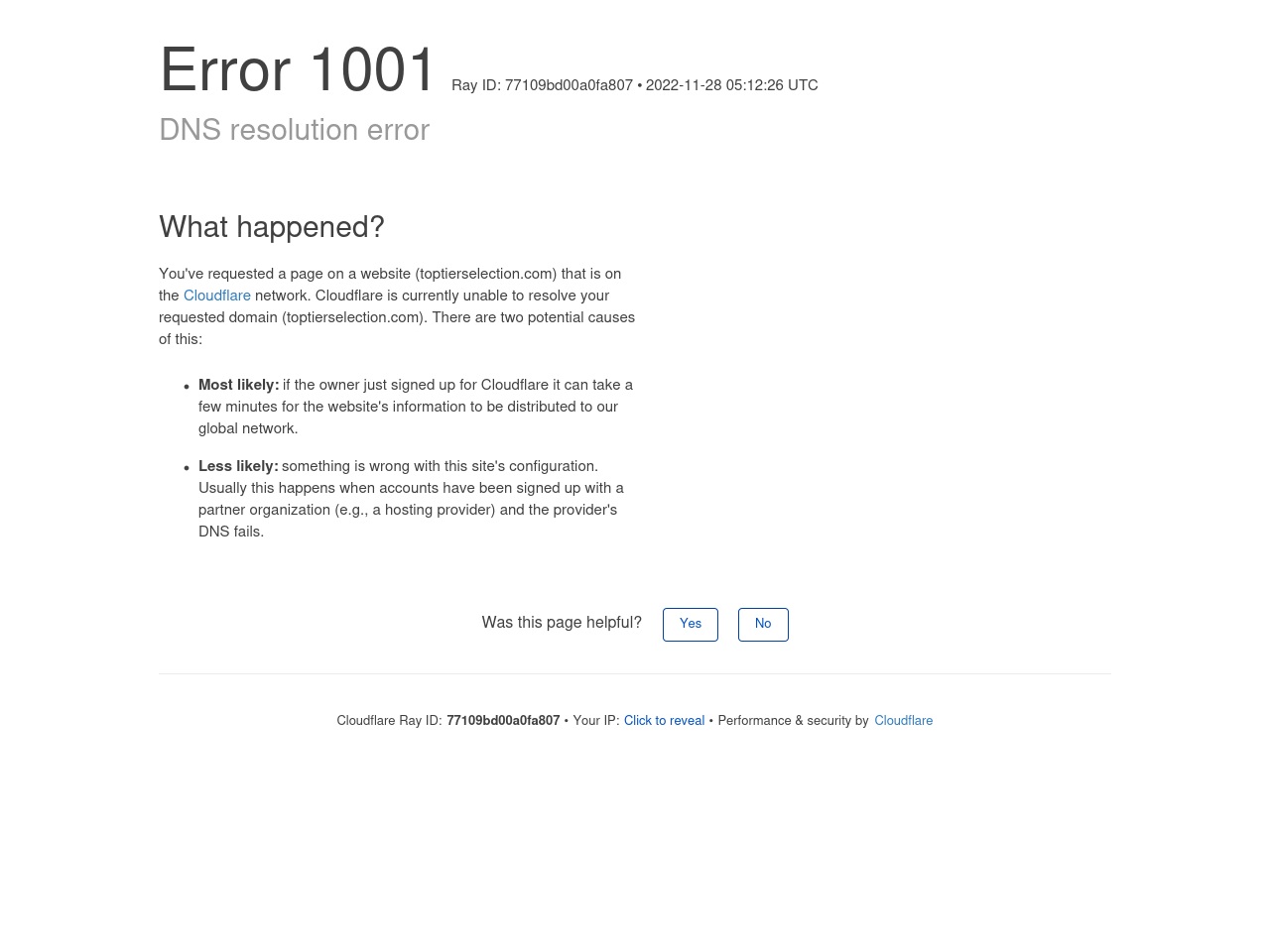 toptierselection.com screenshot alt-text