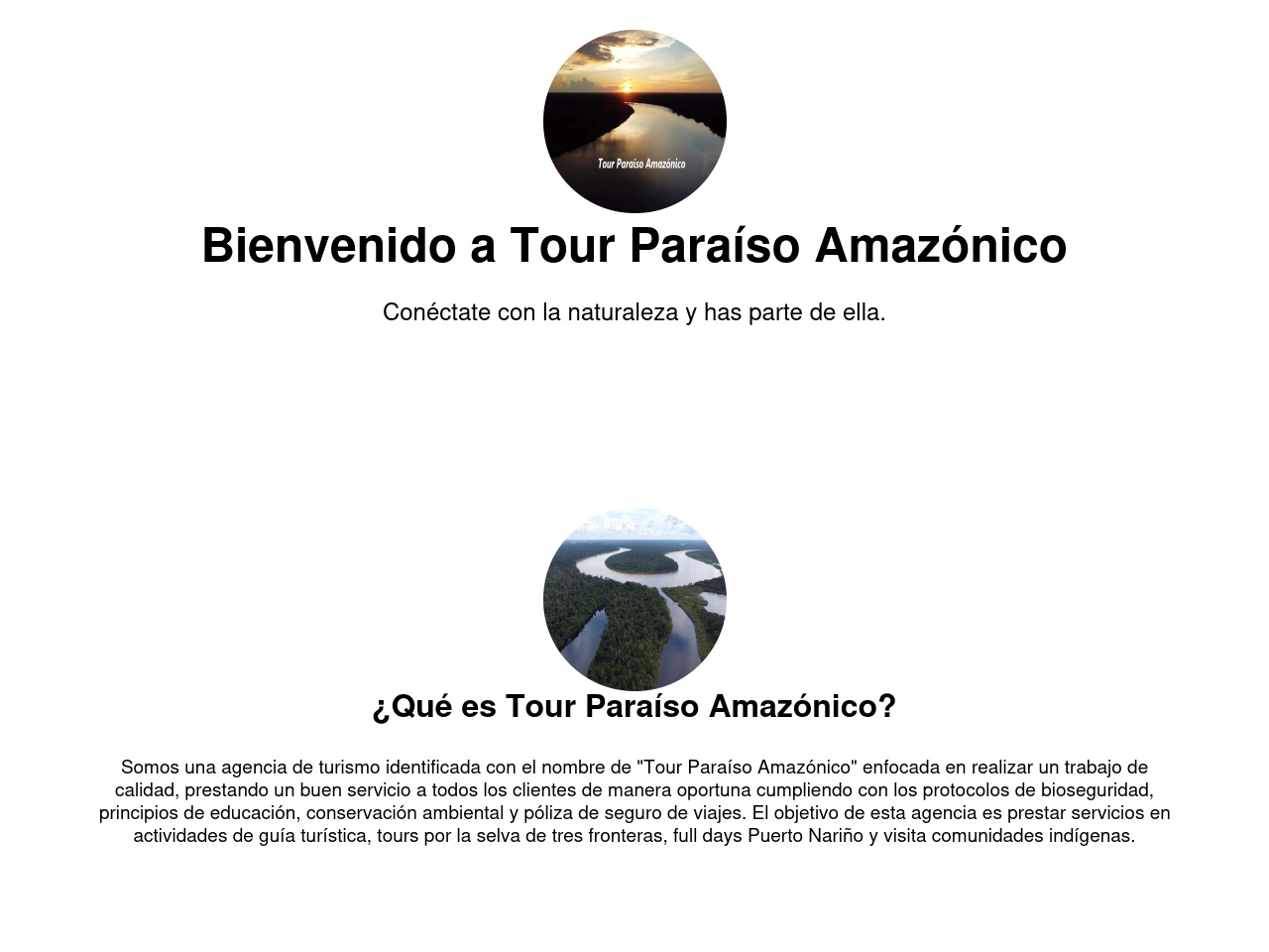 tourparaizoamazonico.com screenshot alt-text