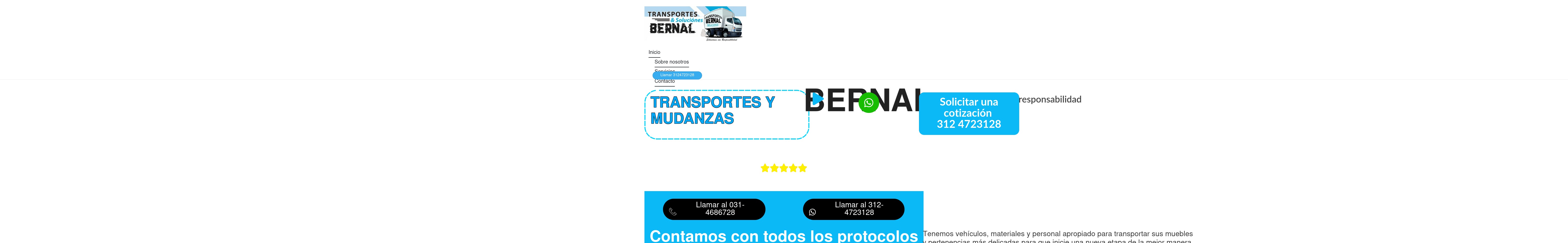 transmudanzasbernal.com screenshot alt-text