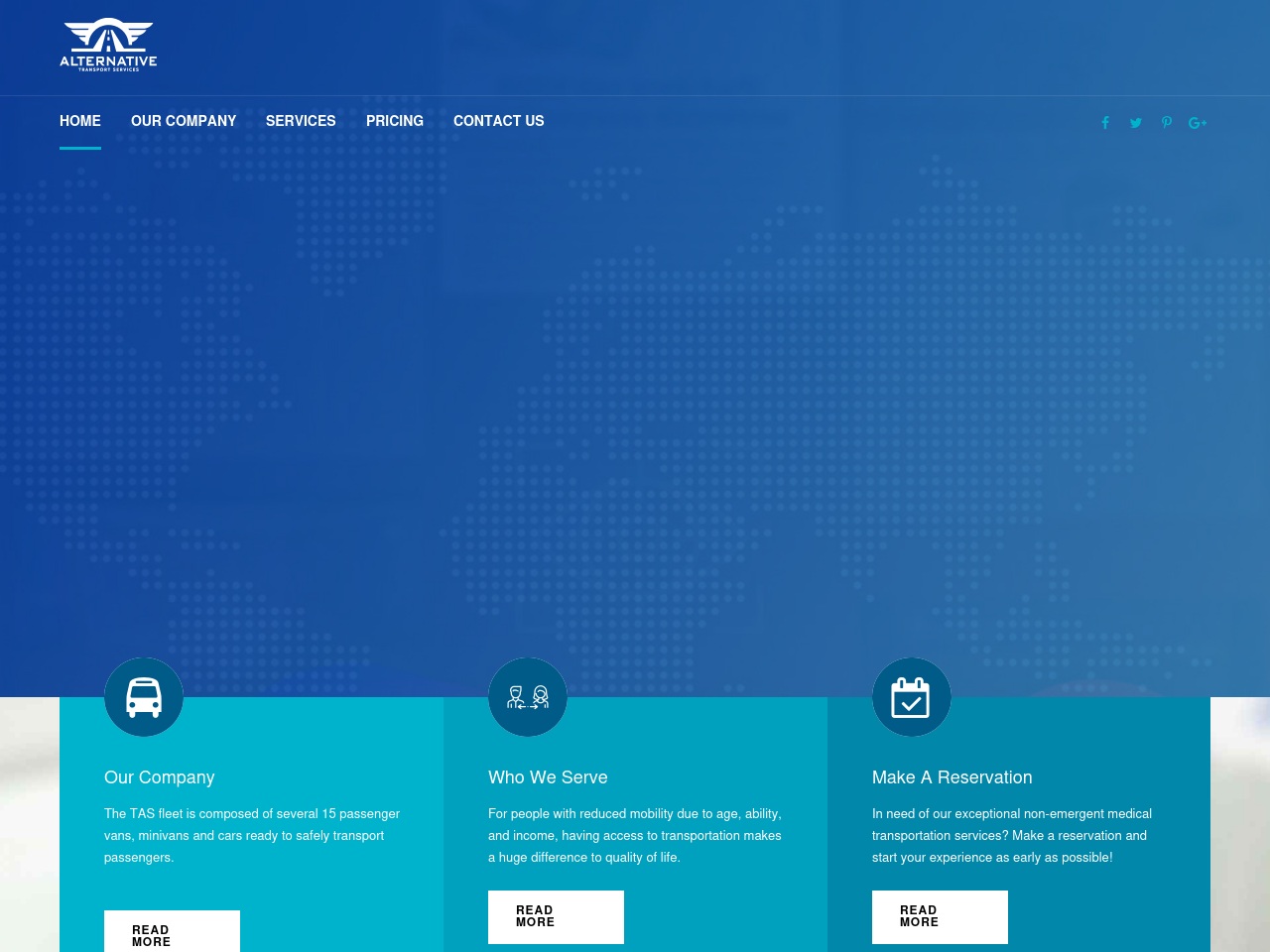 transportalternativeservices.com screenshot alt-text