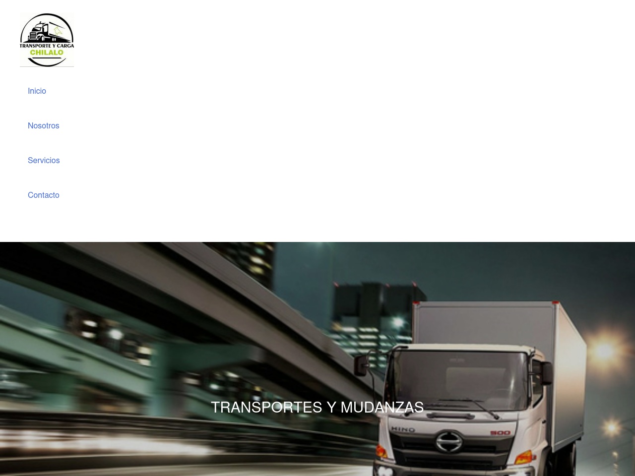 transportesymudanzaschilalo.com screenshot alt-text