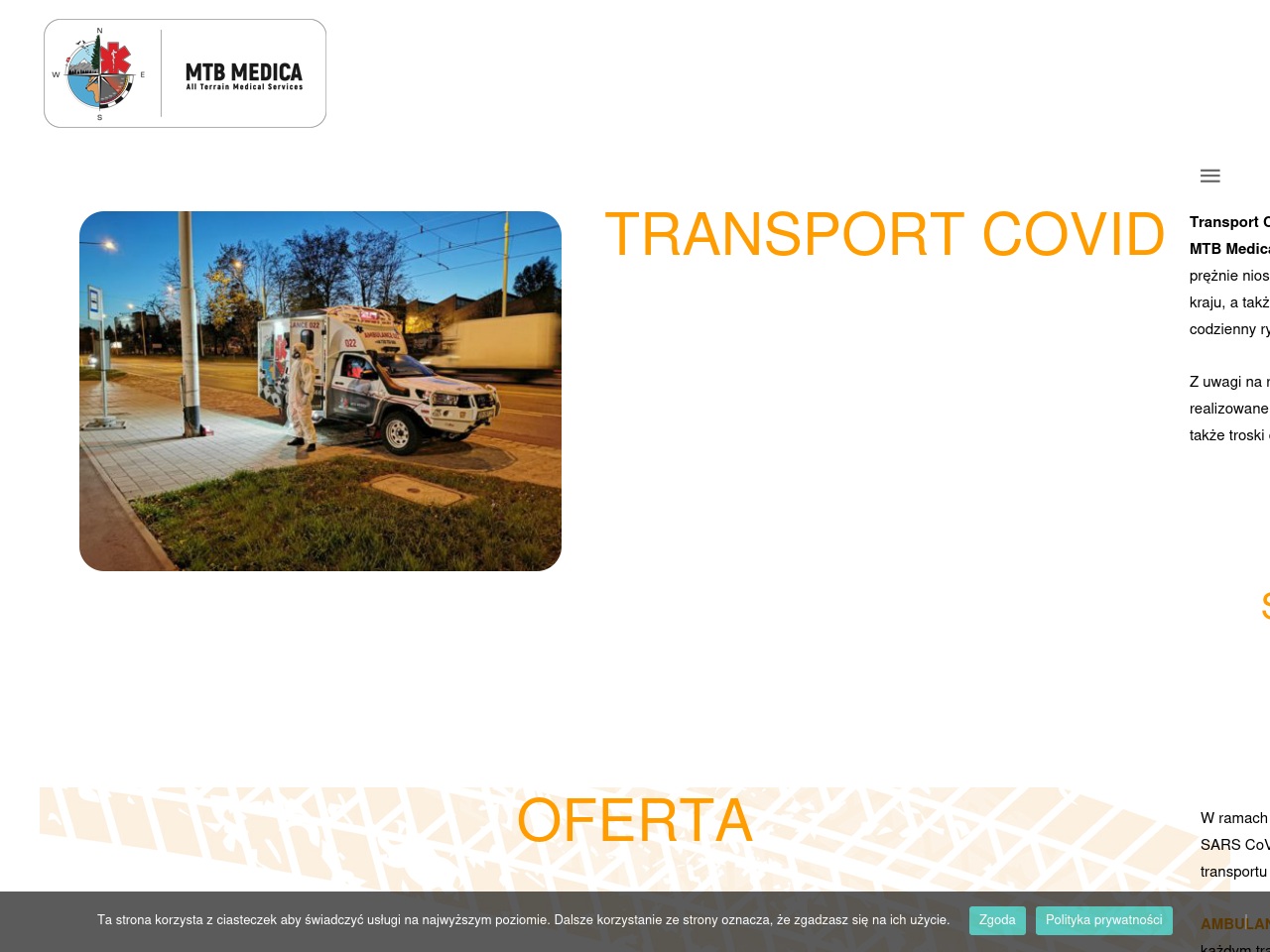 transportycovid.com screenshot alt-text