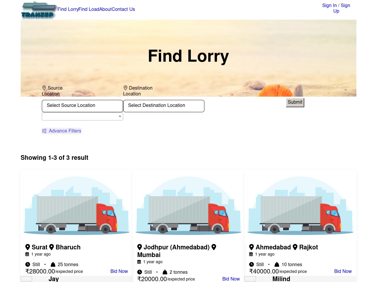 tranzep.com screenshot alt-text