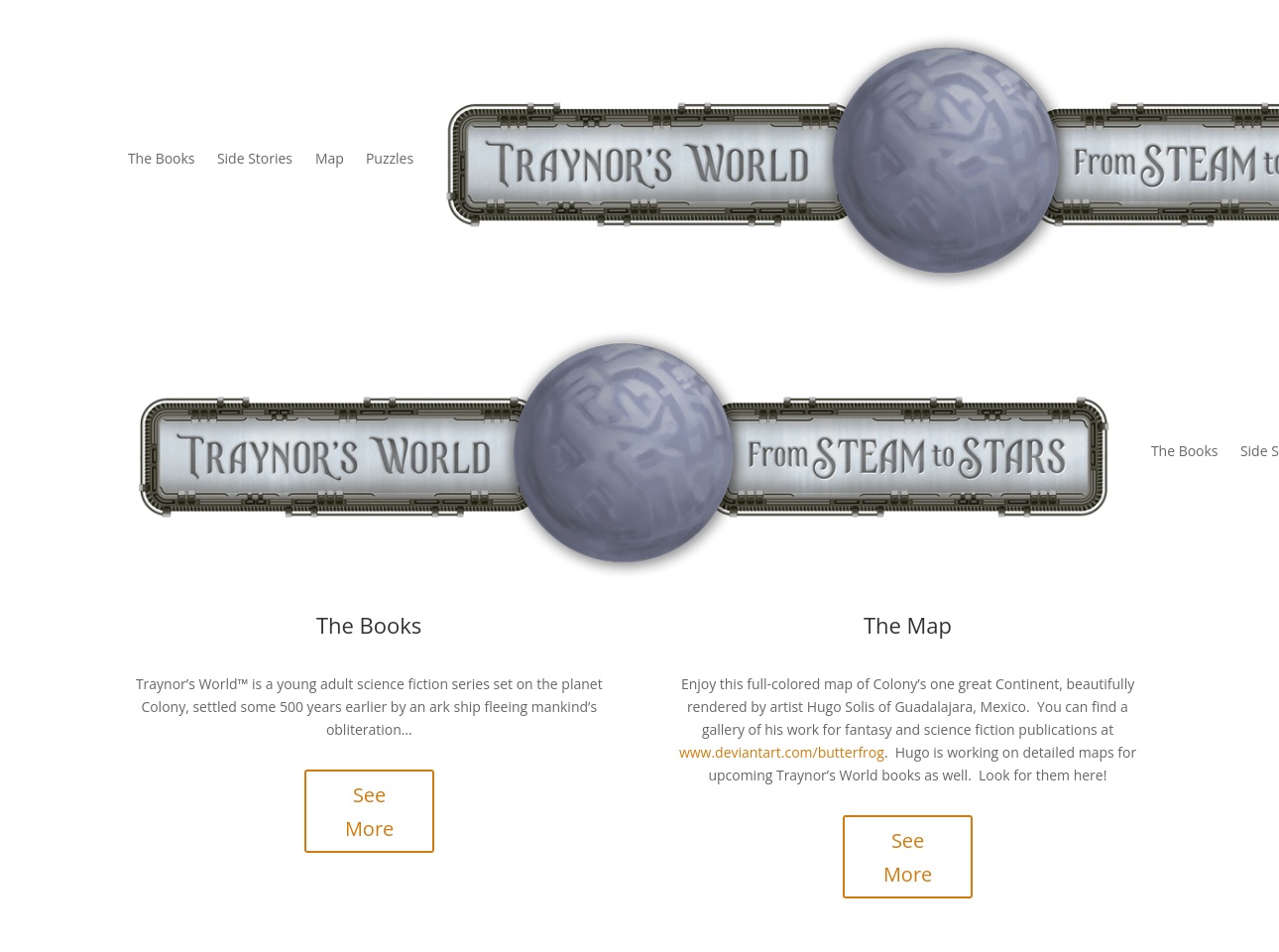 traynorsworldfromsteamtostars.com screenshot alt-text