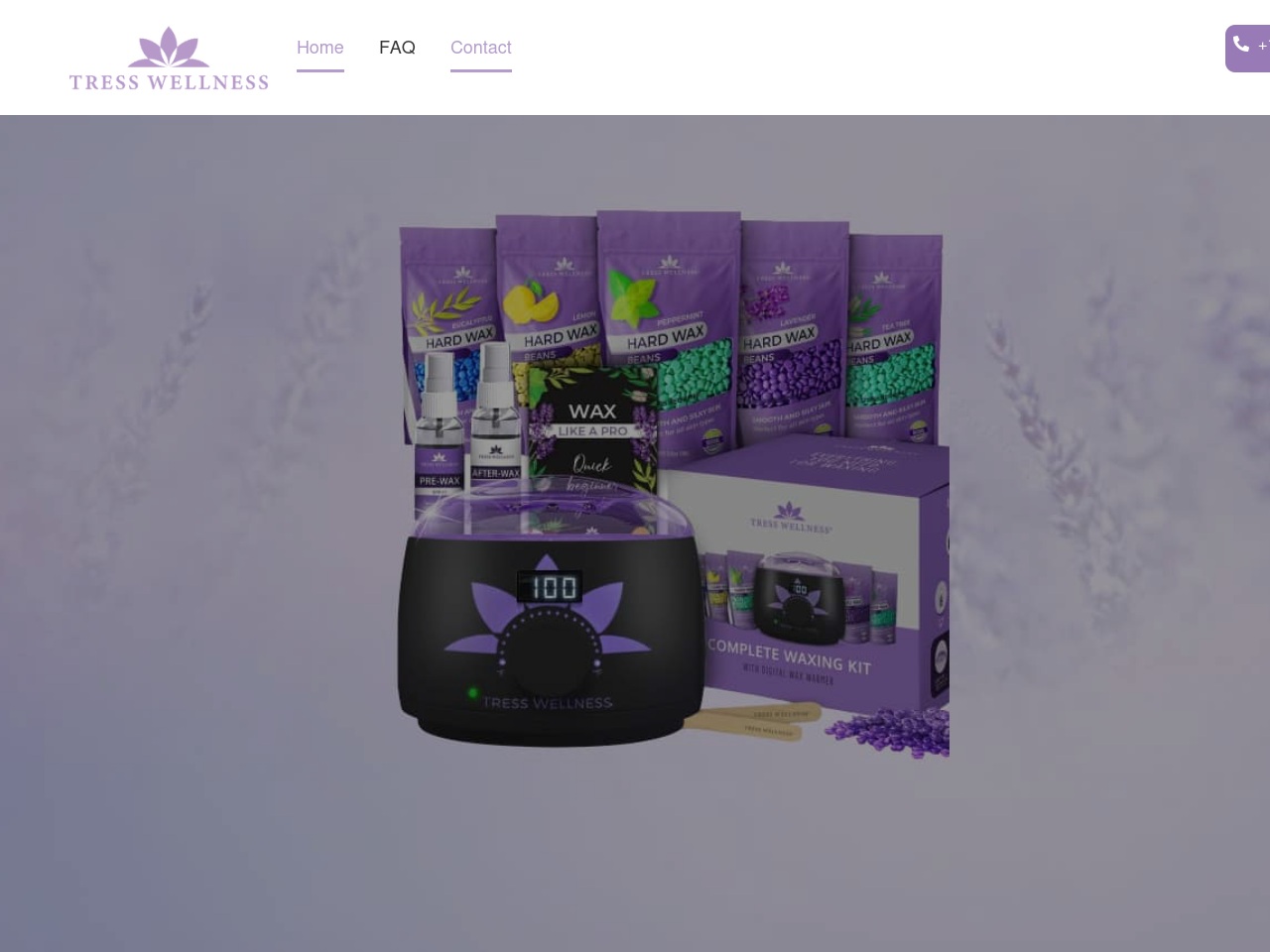 tresswellnessupport.com screenshot alt-text