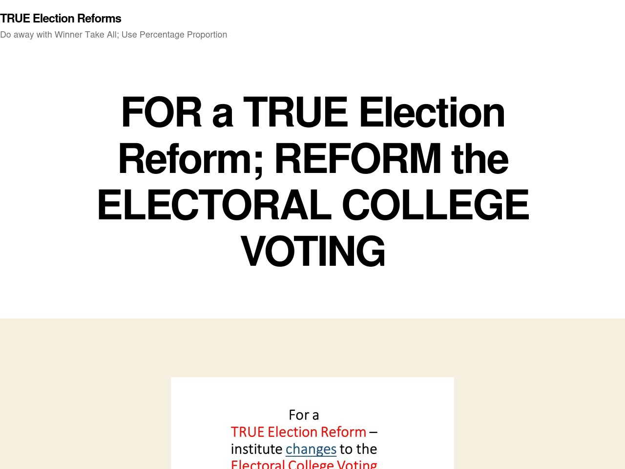 trueelectionreforms.com screenshot alt-text