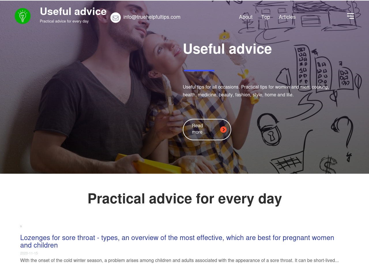 truehelpfultips.com screenshot alt-text
