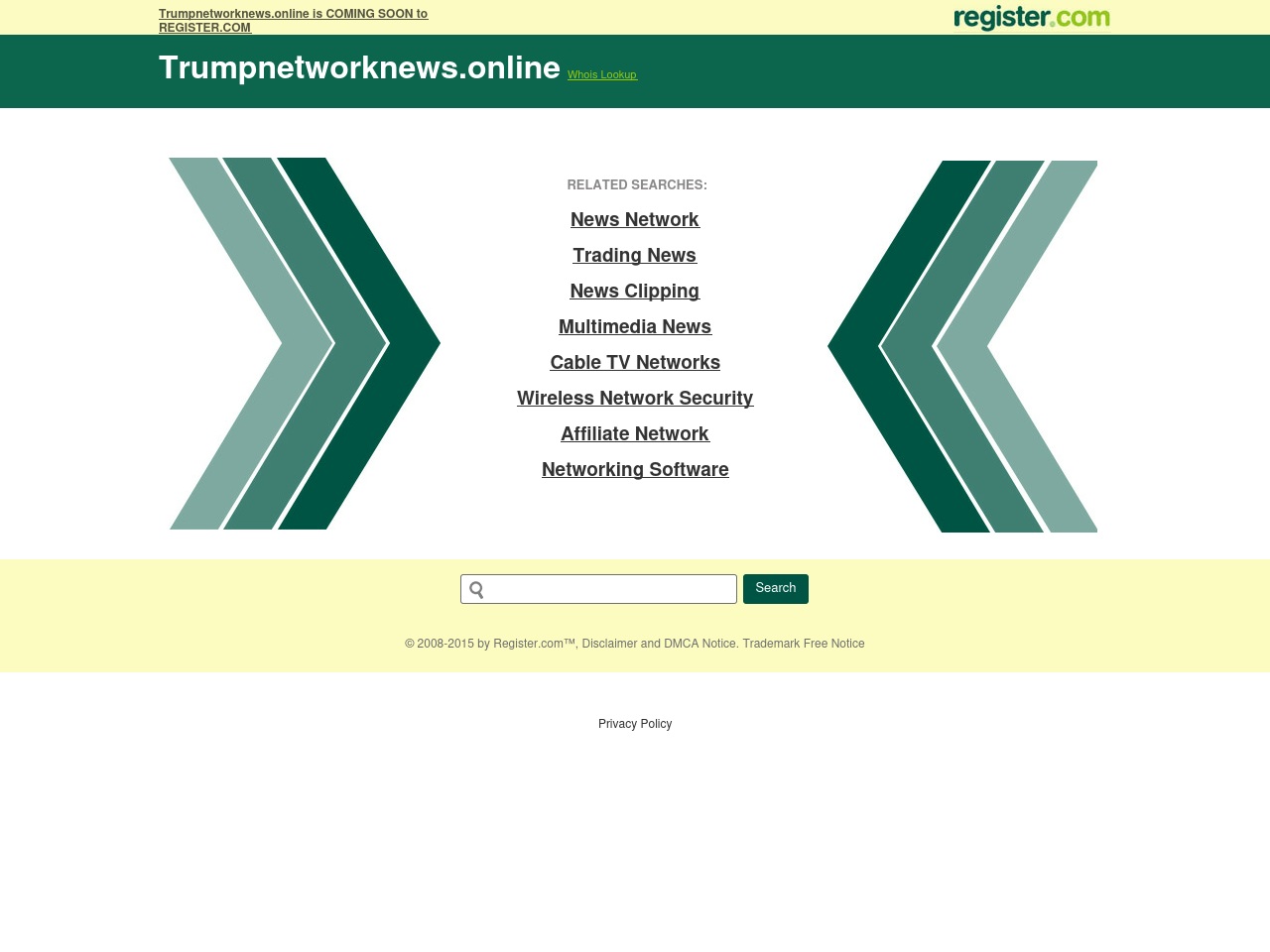 trumpnetworknews.online screenshot alt-text