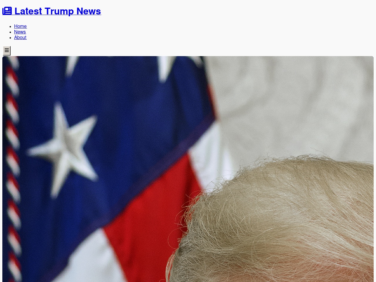 trumpnews.top screenshot alt-text
