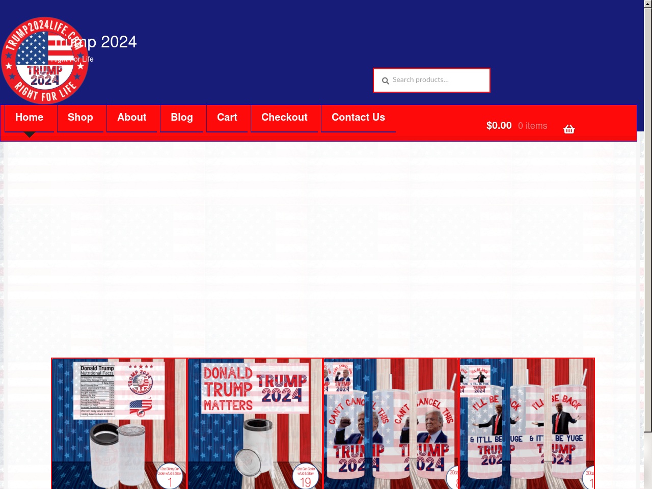trumptwentytwenty4.com screenshot alt-text