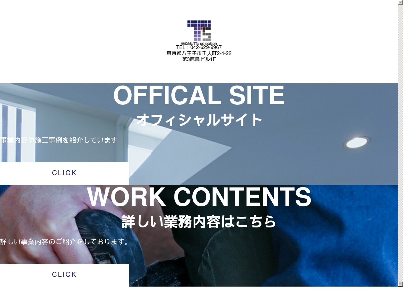 ts-selection-work.com screenshot alt-text