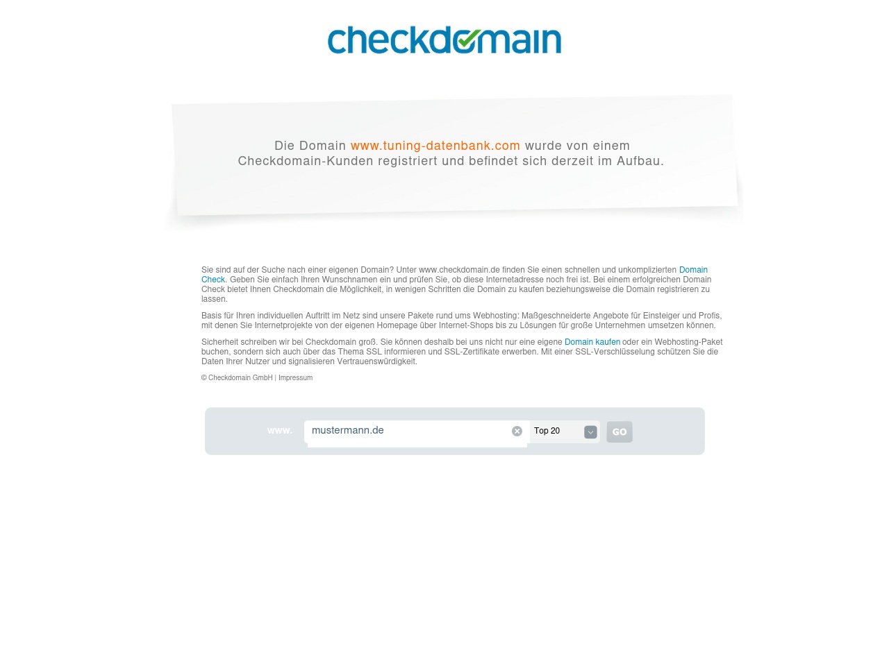 tuning-datenbank.com screenshot alt-text