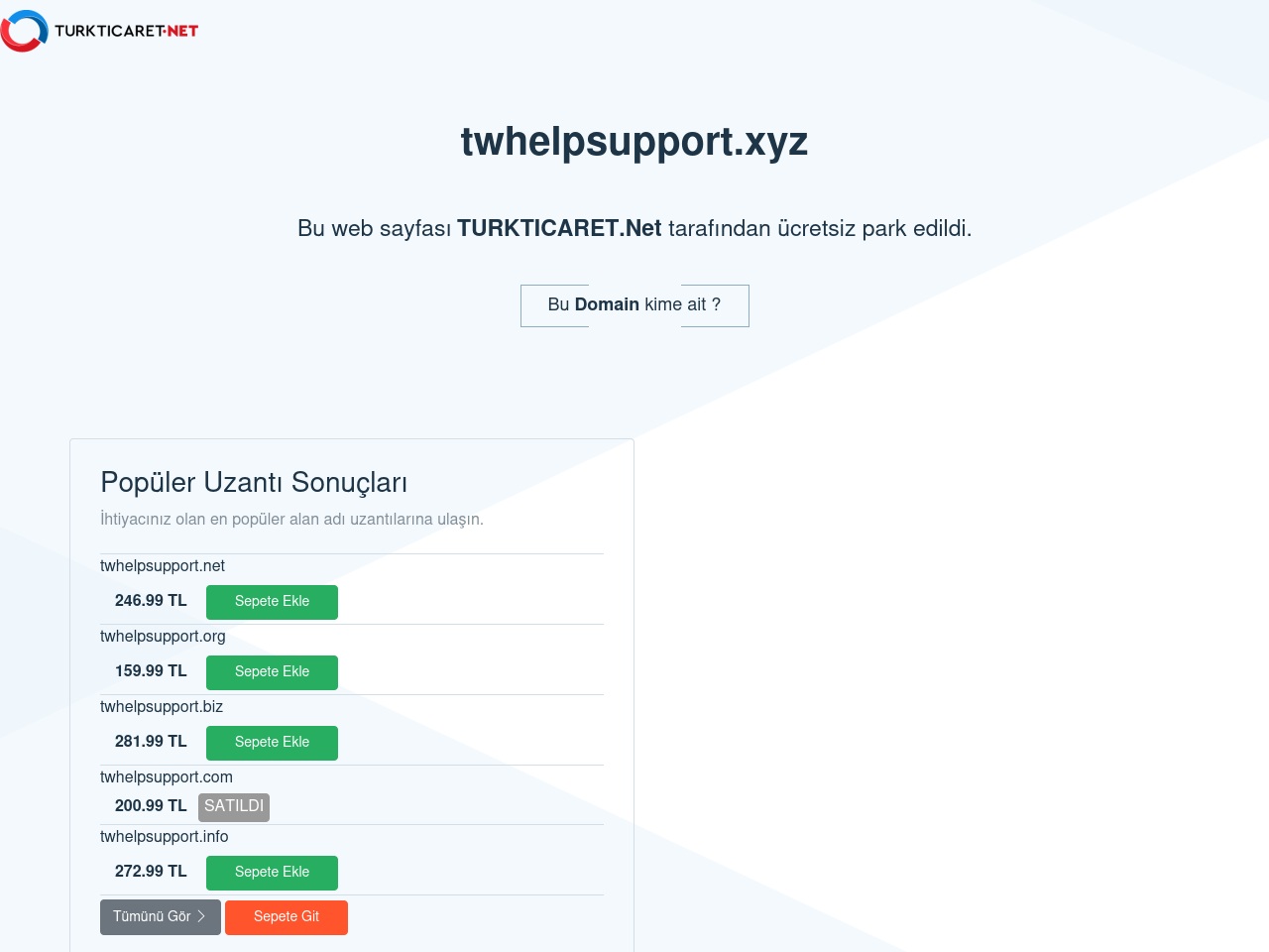twhelpsupport.xyz screenshot alt-text