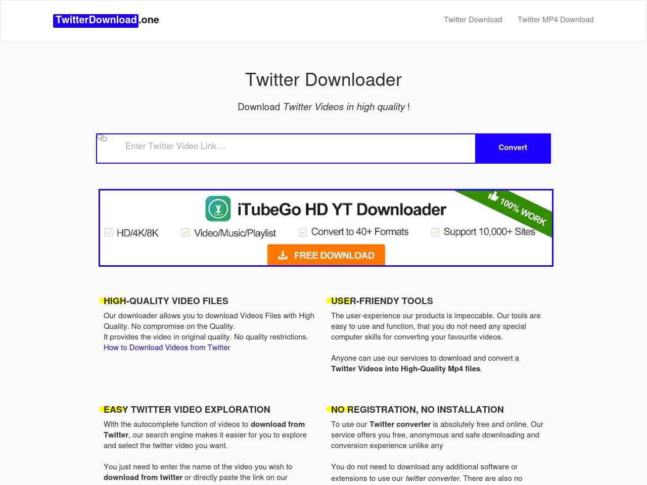 twitterdownload.one screenshot alt-text