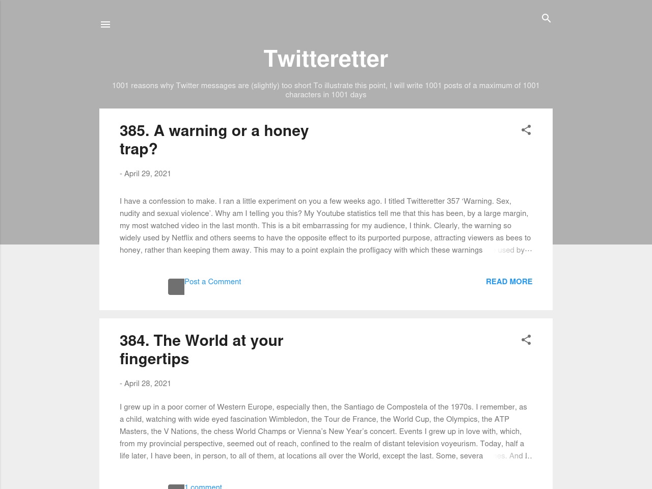 twitteretter.com screenshot alt-text