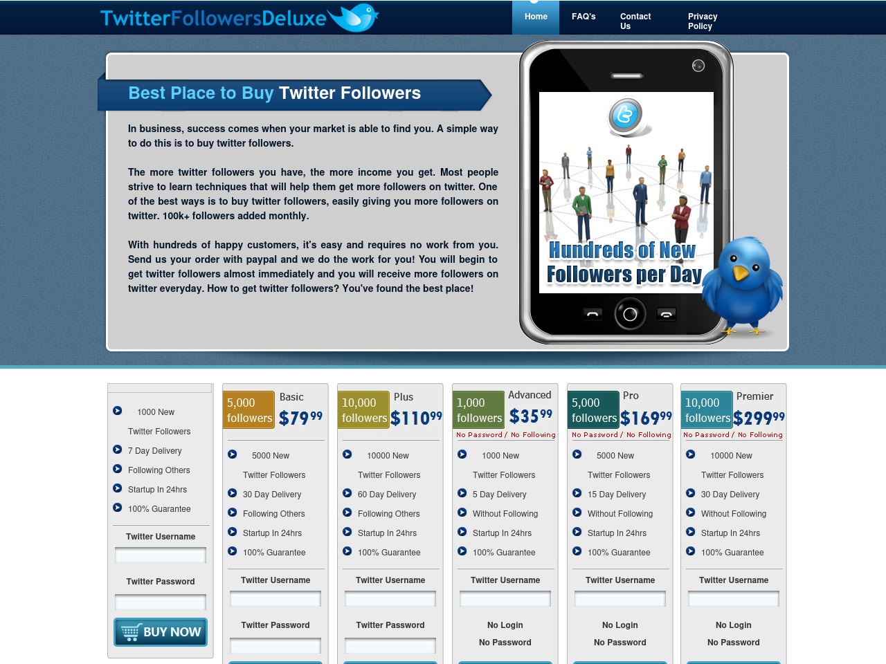 twitterfollowersdeluxe.com screenshot alt-text