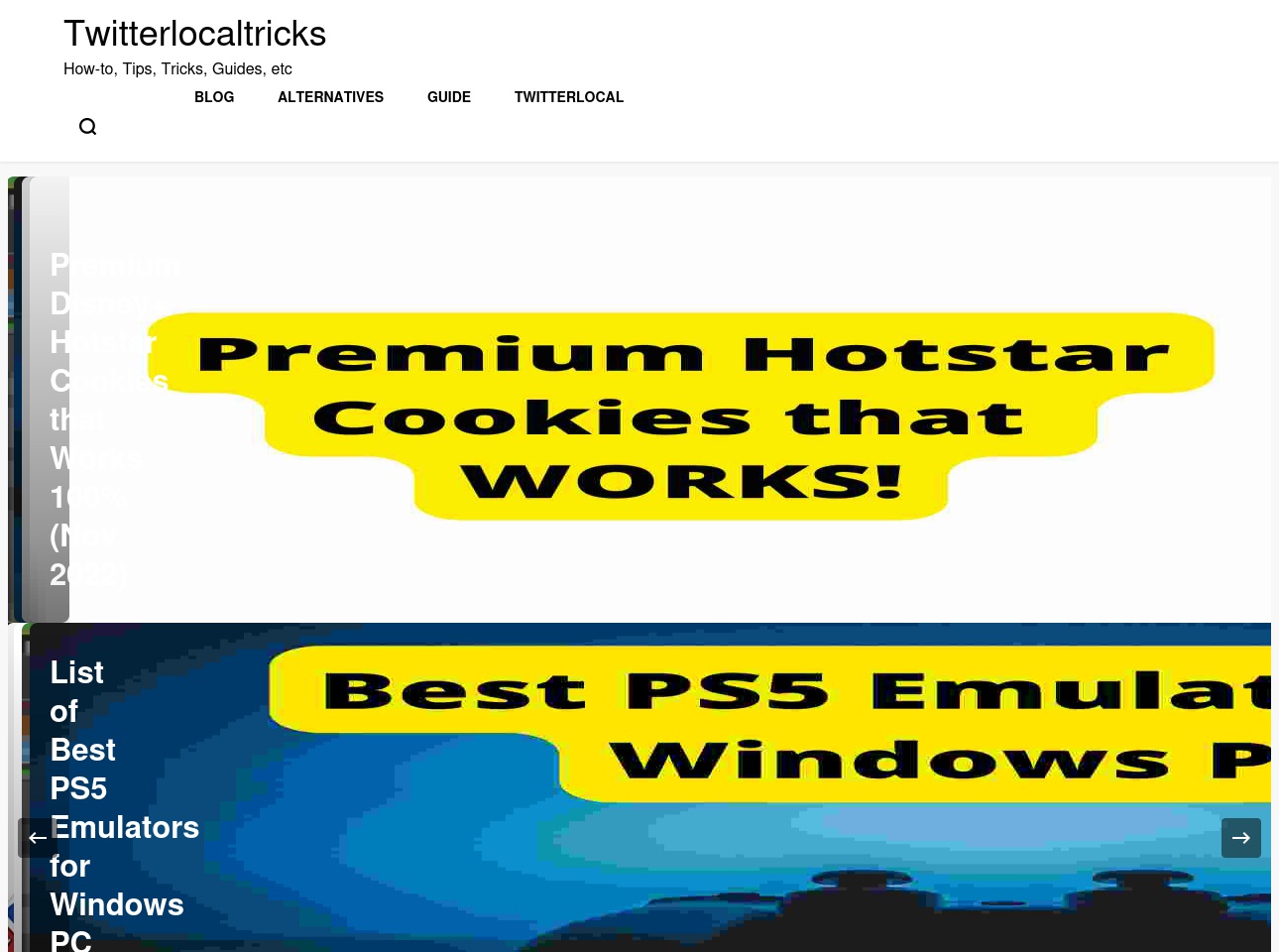twitterlocaltricks.com screenshot alt-text