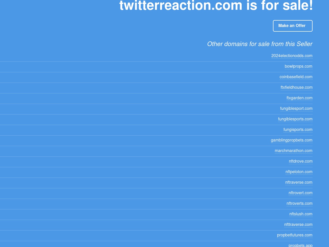 twitterreaction.com screenshot alt-text