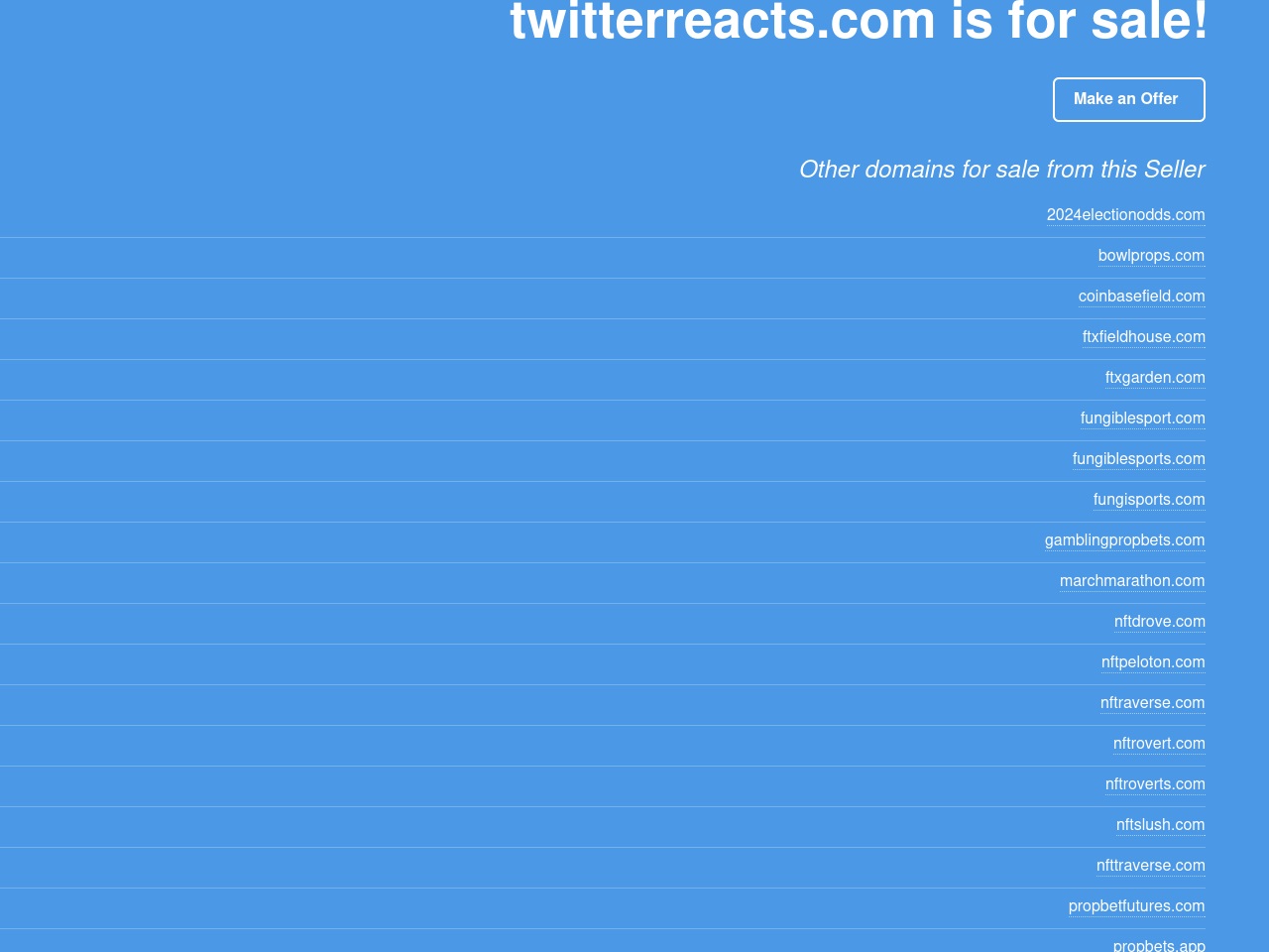 twitterreacts.com screenshot alt-text
