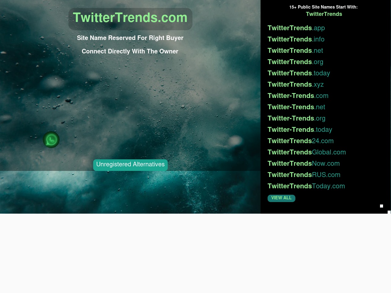 twittertrends.com screenshot alt-text