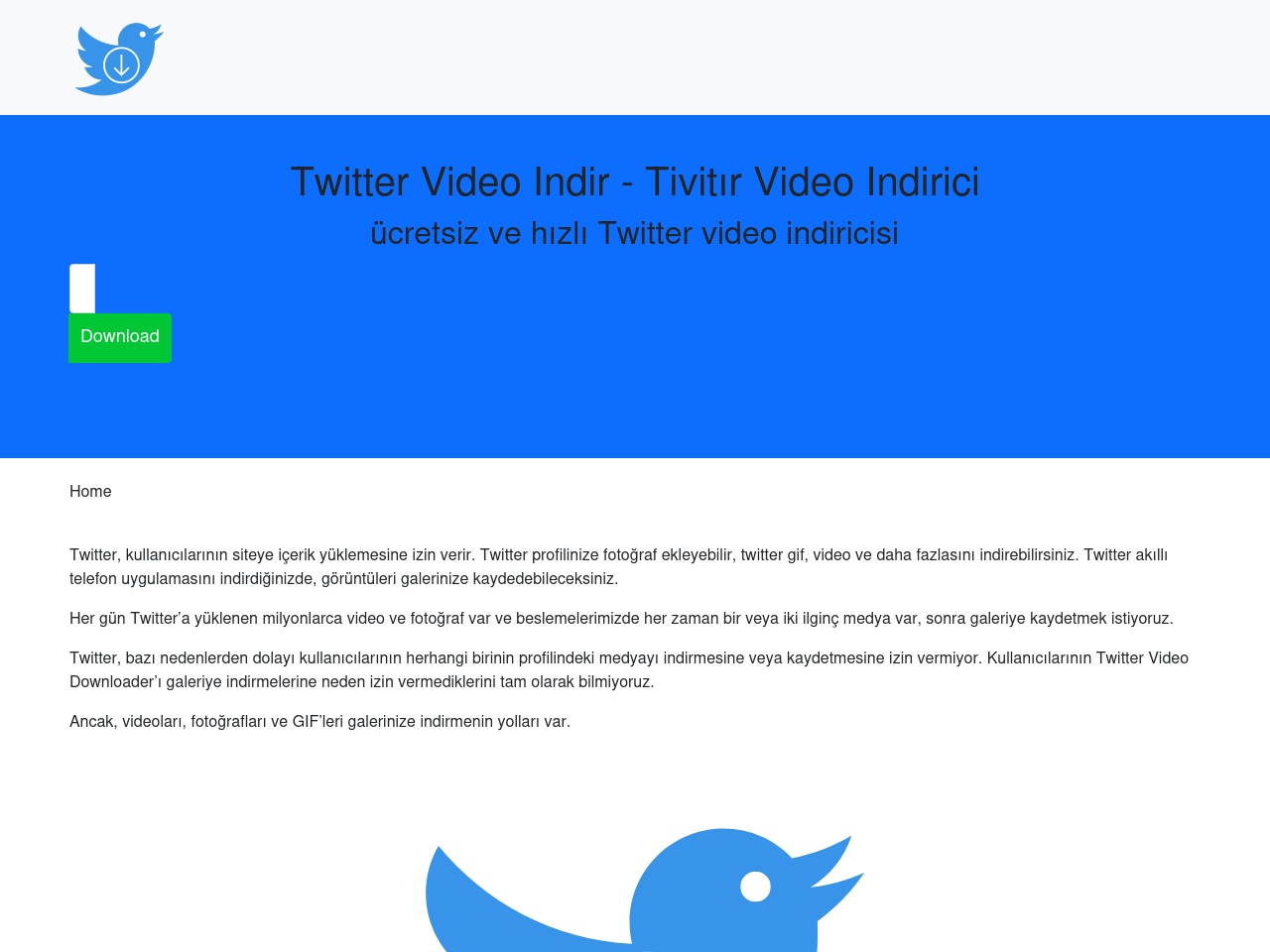 twittervideoindir.info screenshot alt-text