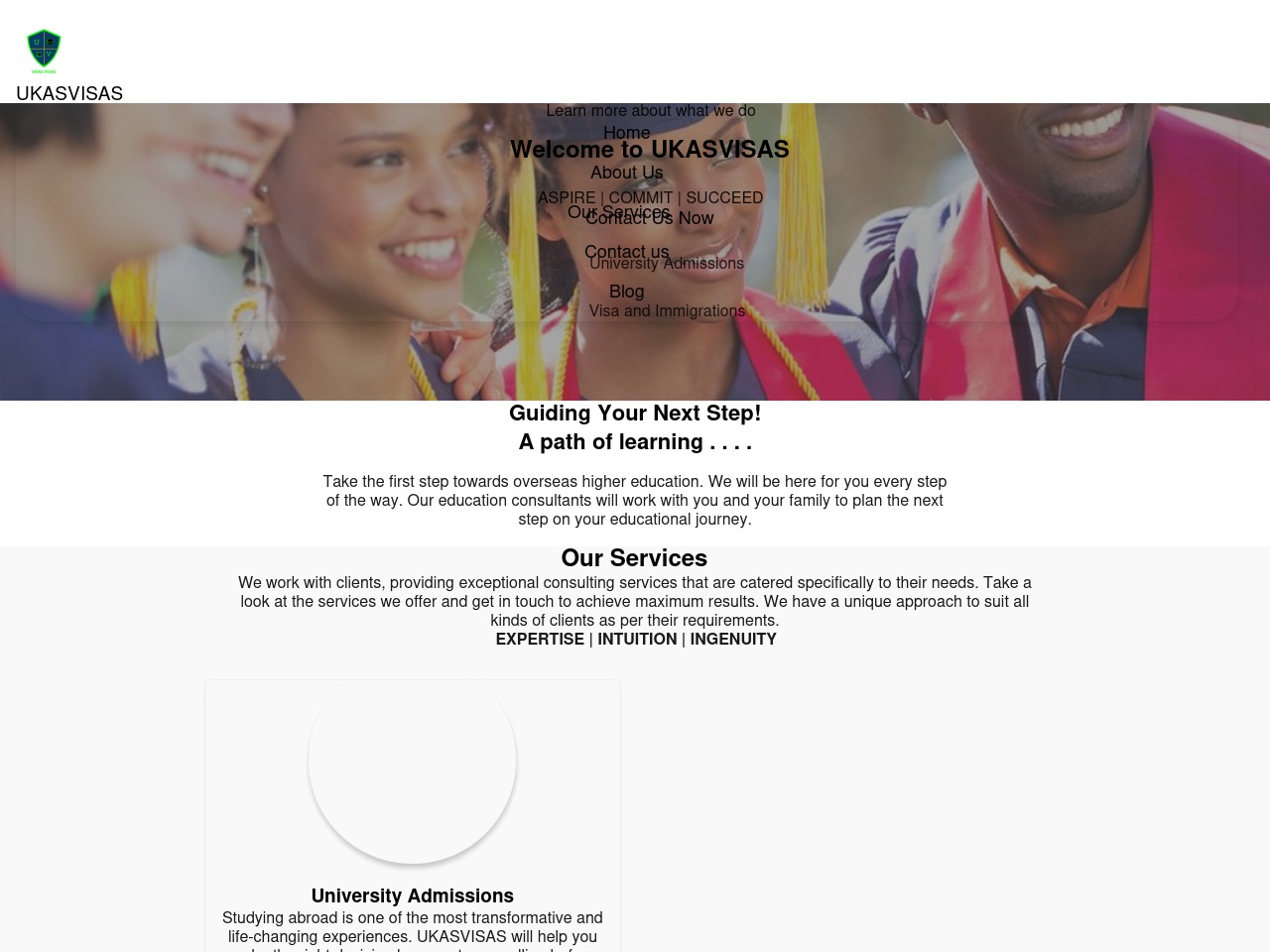 ukasvisas.com screenshot alt-text