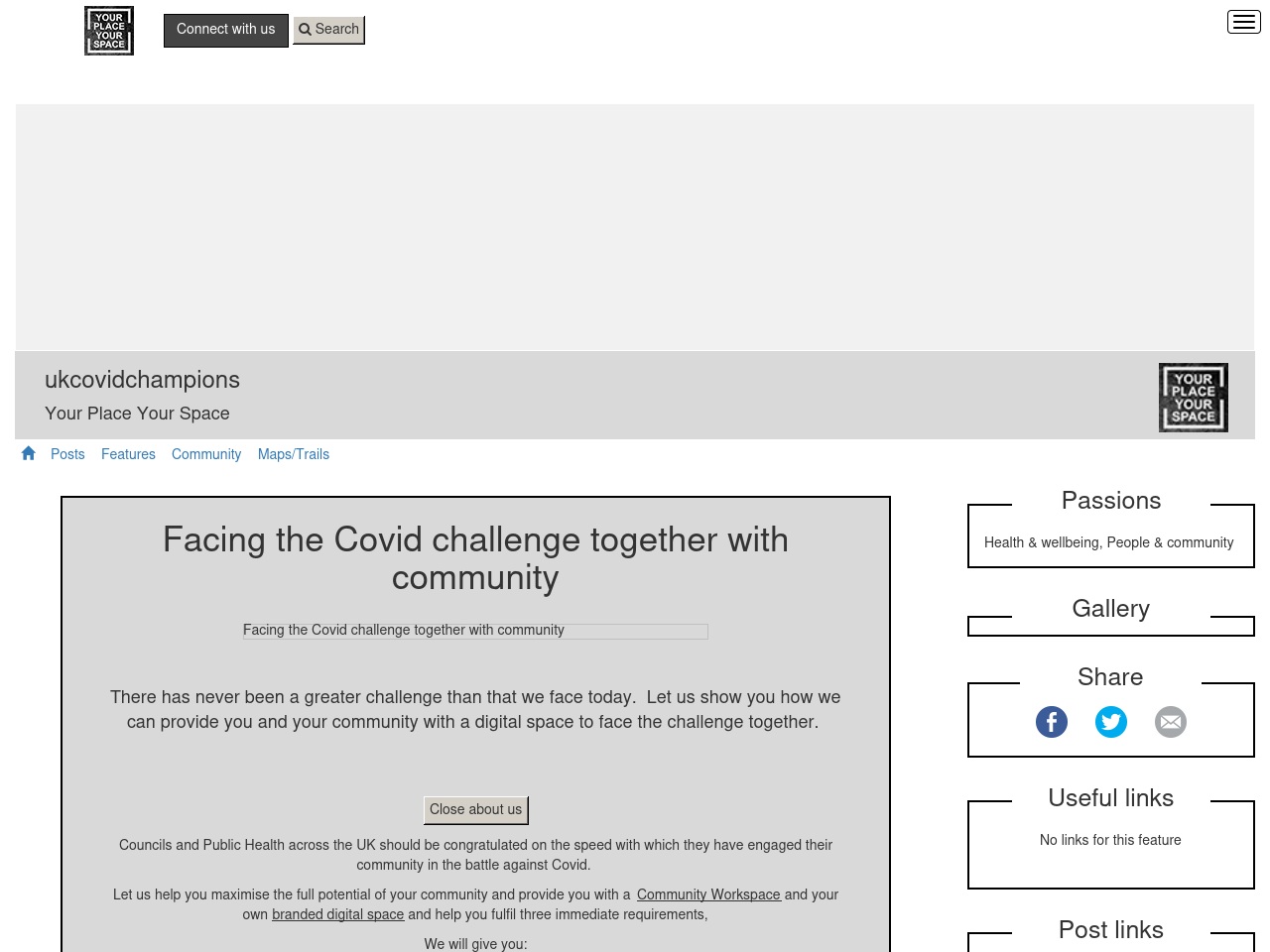 ukcovidchampions.com screenshot alt-text