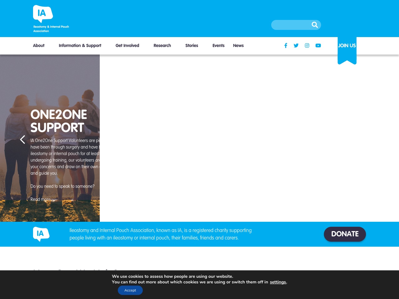 ukstomasupport.com screenshot alt-text