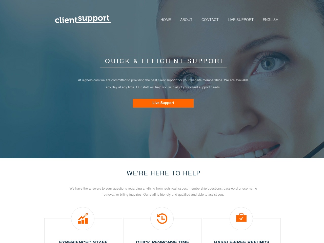 ulghelp.com screenshot alt-text