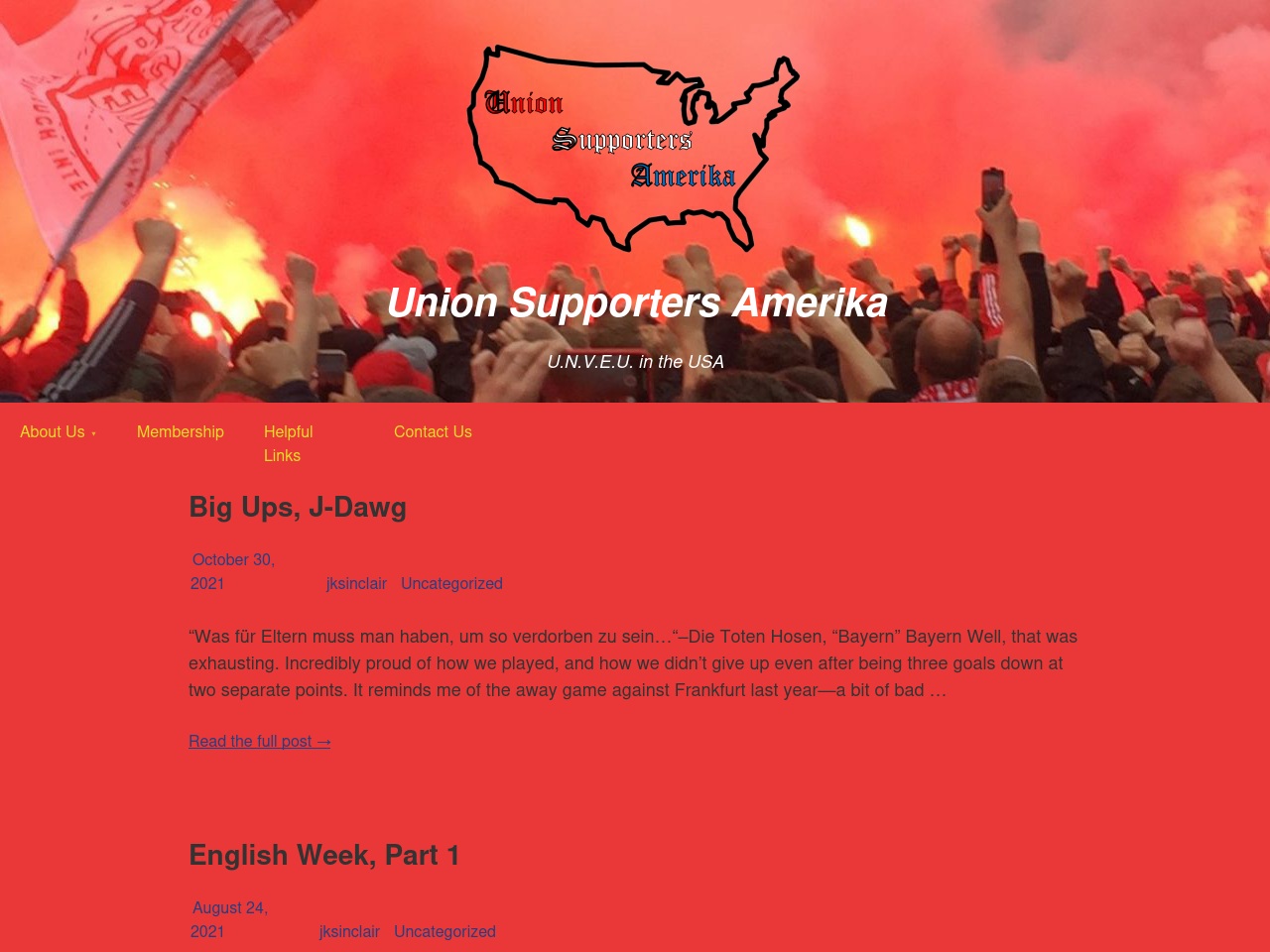 union-supporters-amerika.com screenshot alt-text