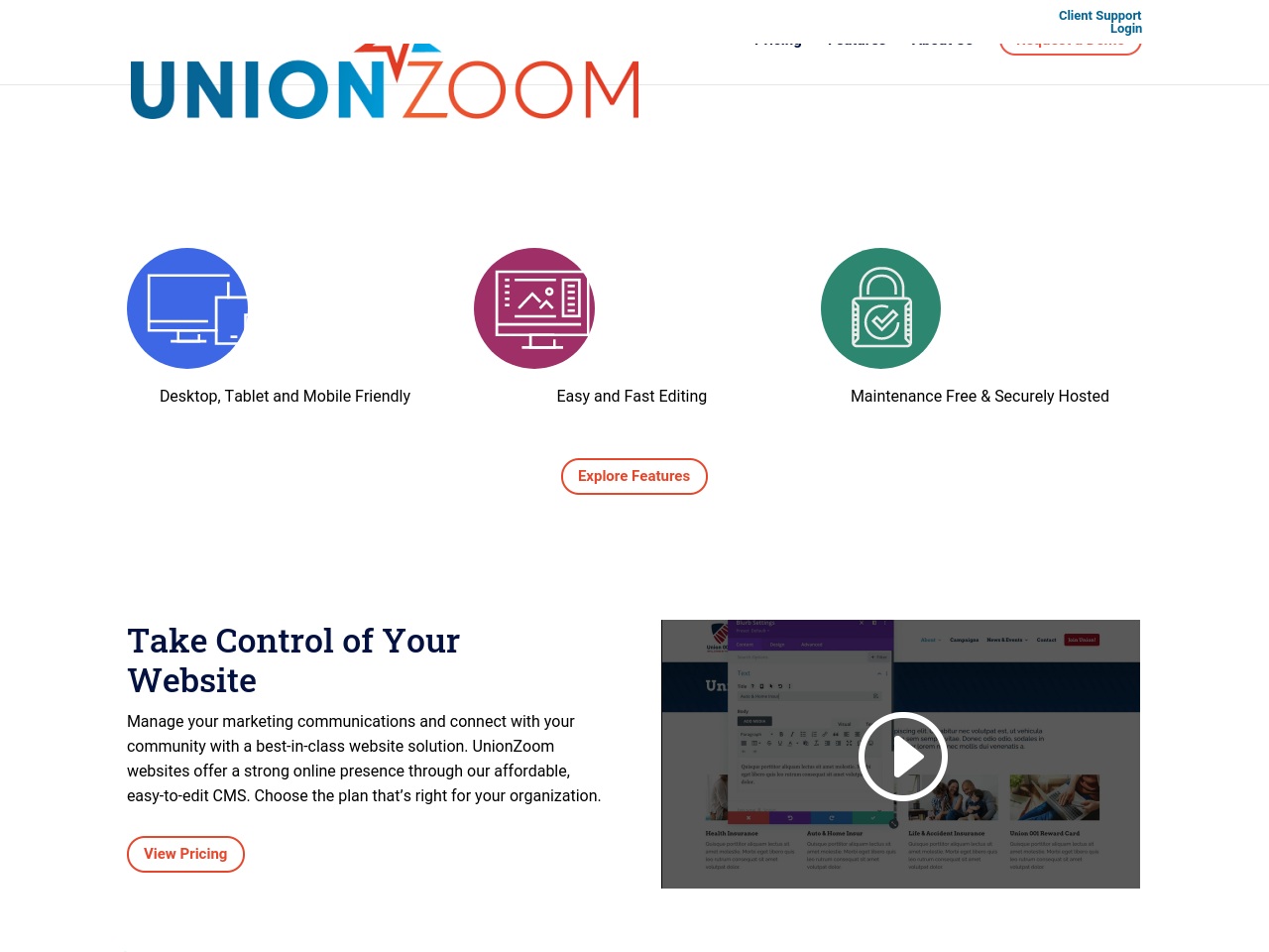 unionzoom.com screenshot alt-text