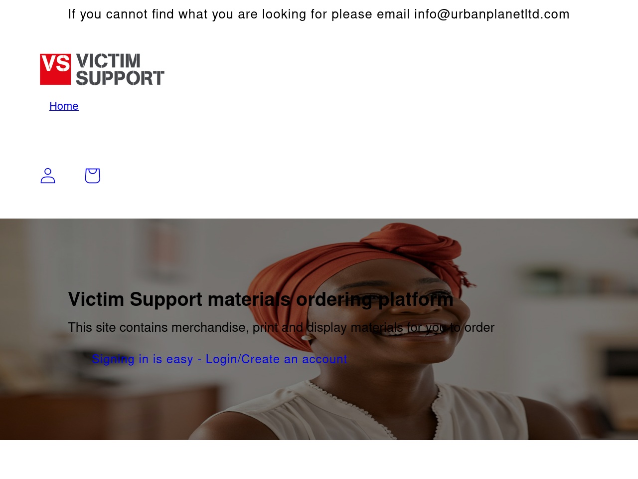 urbanshop-victimsupport.co.uk screenshot alt-text