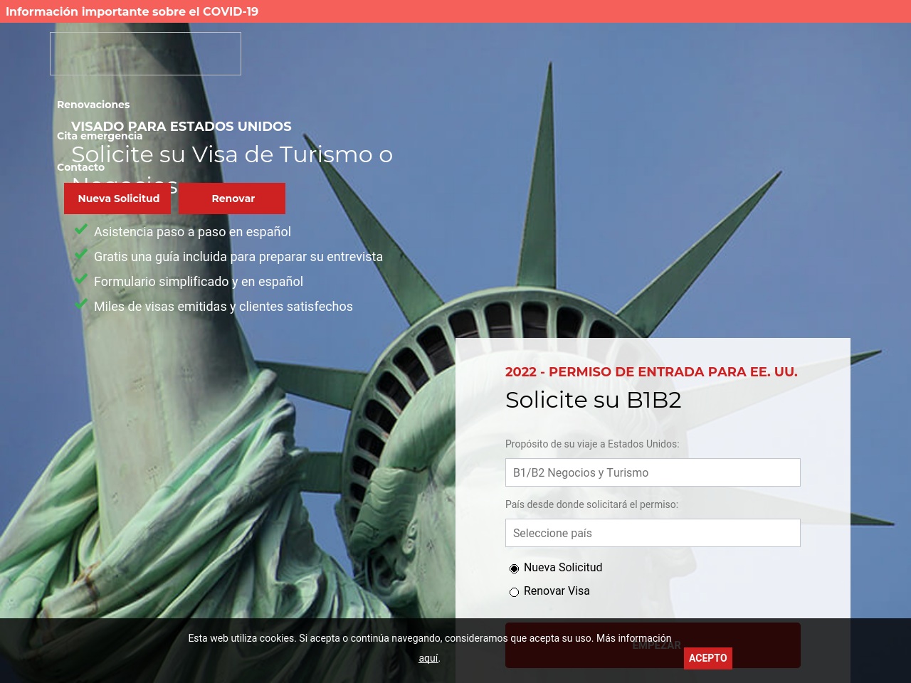 us-visado.com screenshot alt-text
