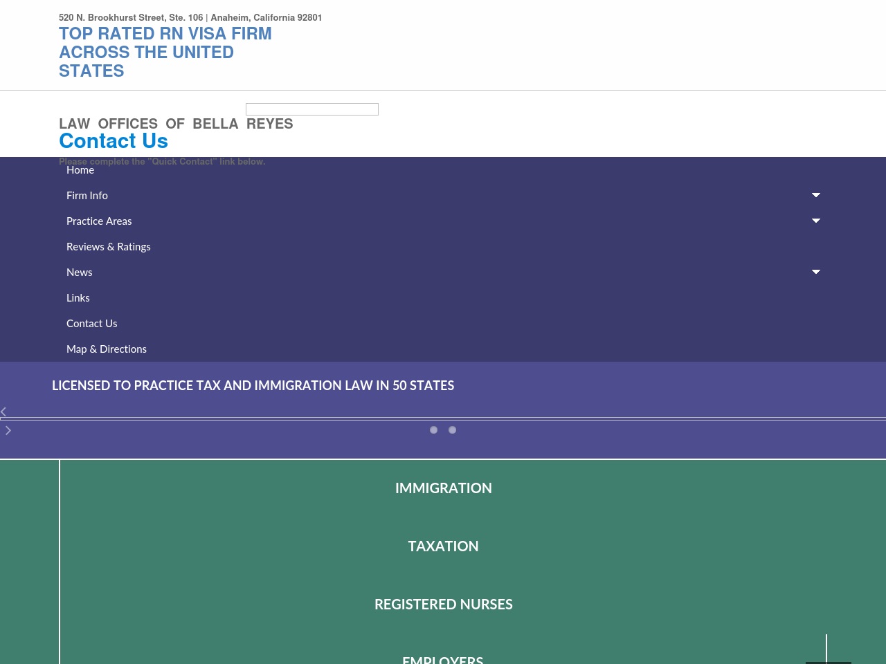 usrnvisas.com screenshot alt-text