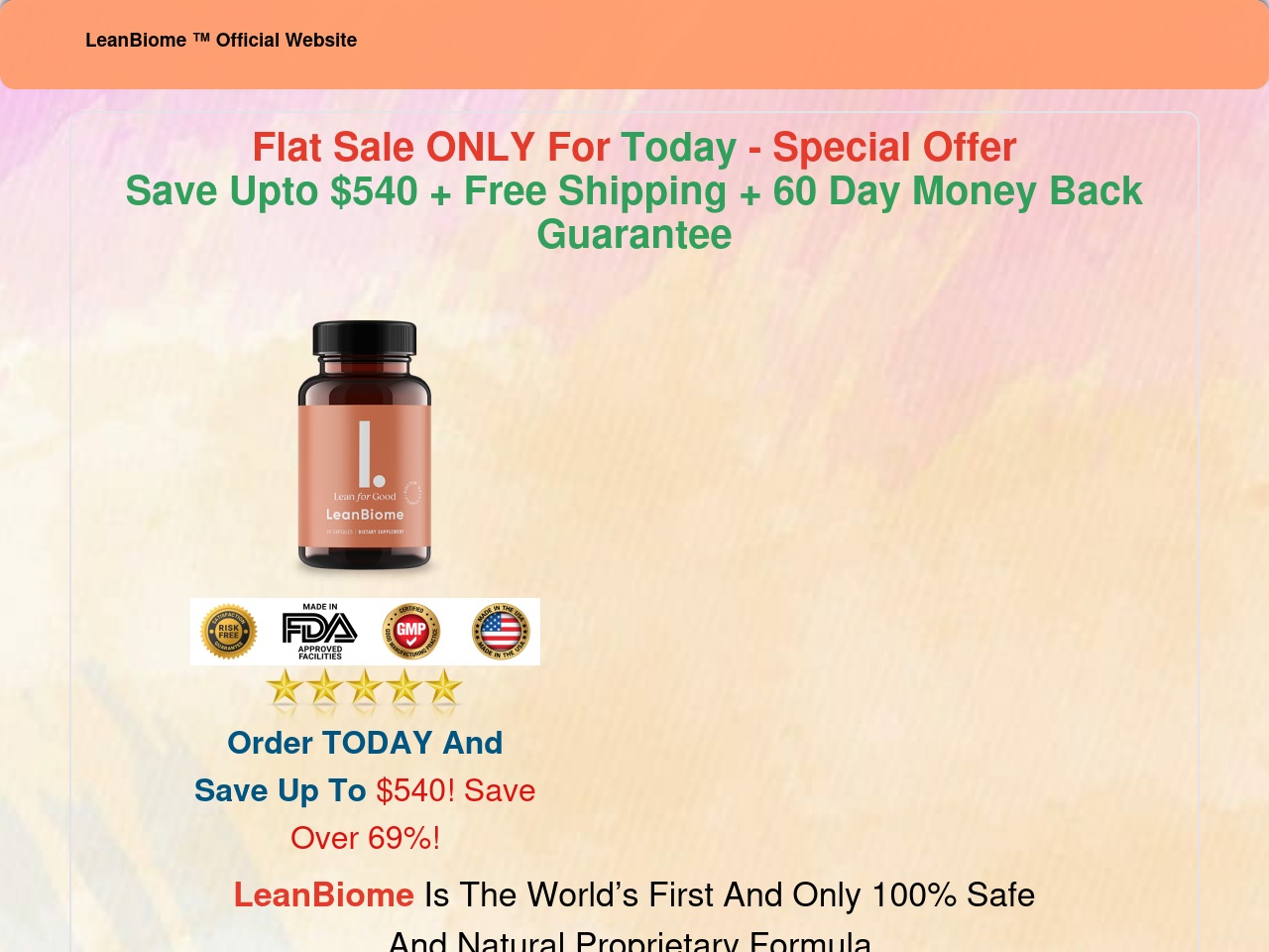 www--leanbiome.com screenshot alt-text